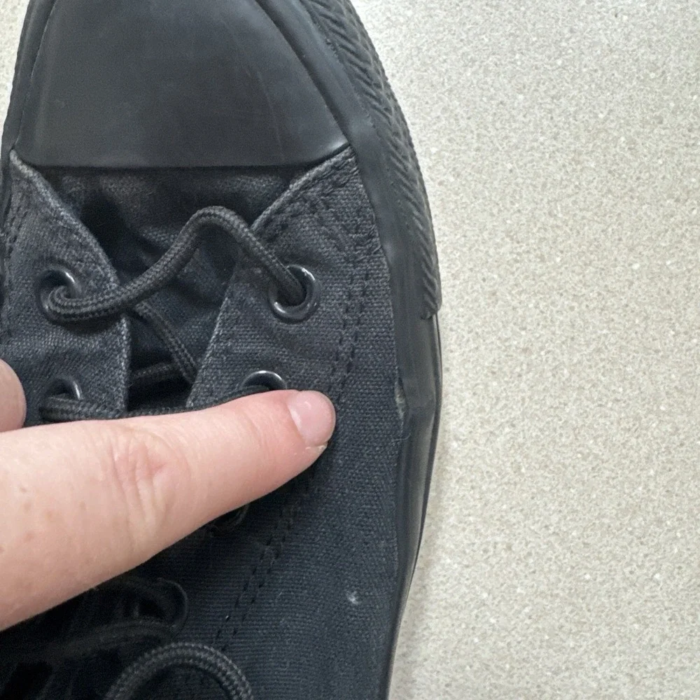 Converse Chuck Taylor All Star Womens Triple Black Size 8 High Top Shoes